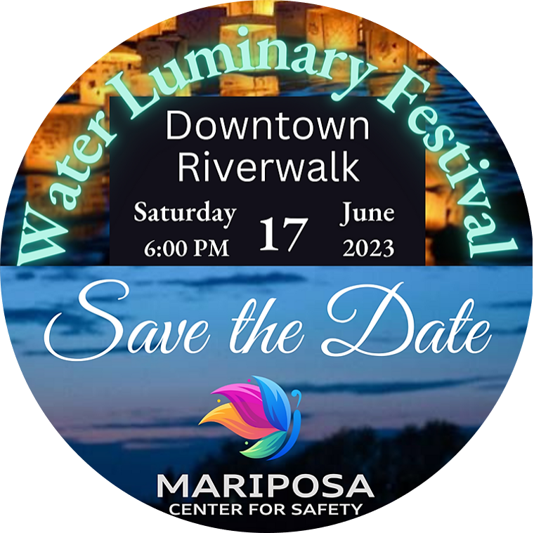 Mariposa Center for Safety Water Luminary Festival 2023